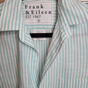 Frank & Eileen Eileen Striped Button Up Long Sleeve Shirt